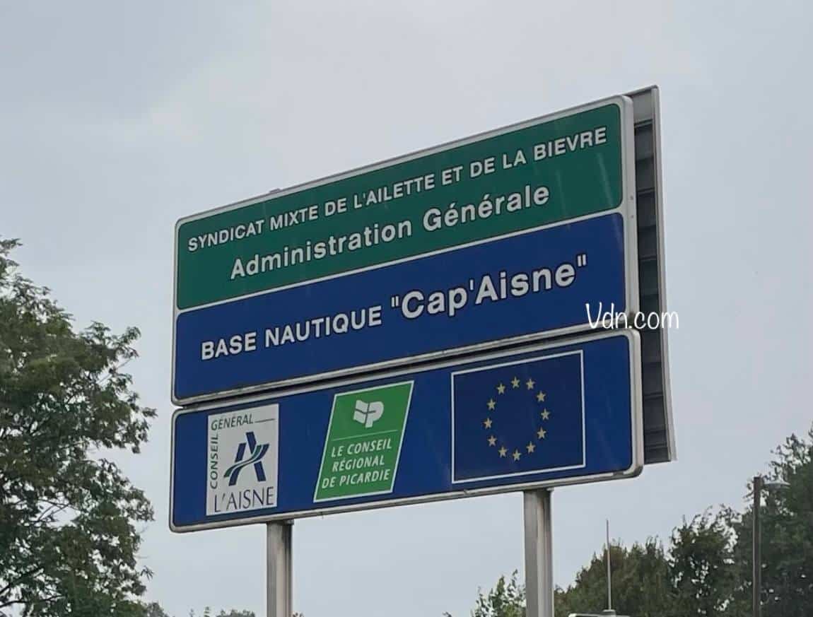 panneau base nautique du cap'Aisne