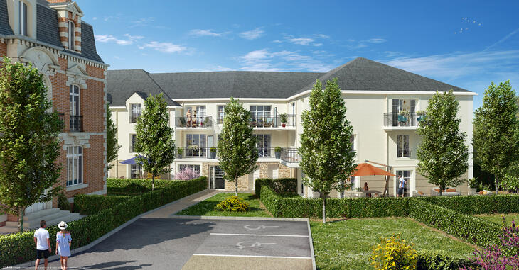 image synthèse programme immobilier neuf le plessis belleville