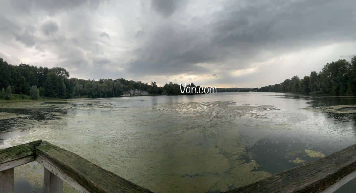 lac de l'ailette proche d'un programme d'immobilier neuf