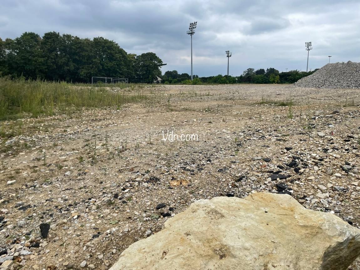 terrain du futur programme immobilier neuf à Senlis